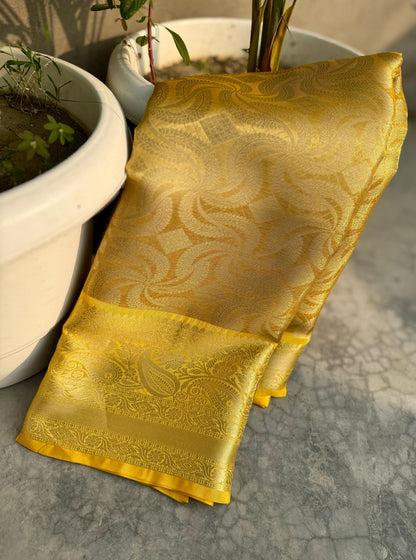 Kanjeevaram Pattu tissue silk sarees